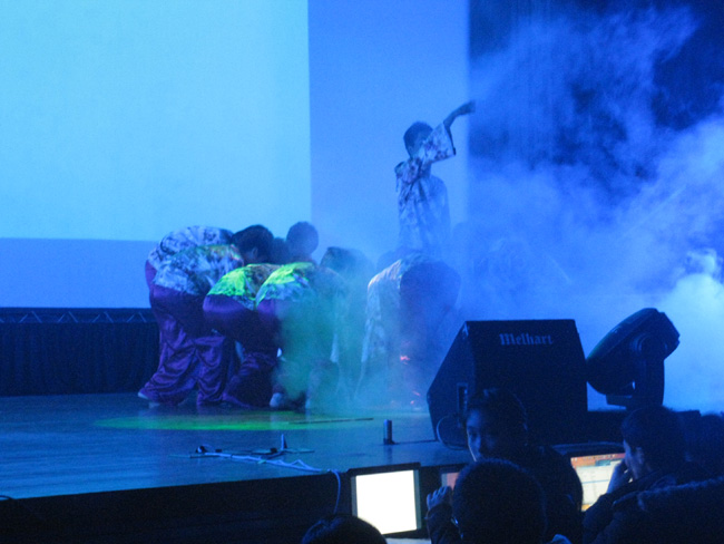 “迎新生、迎新年”双迎晚会图(3)